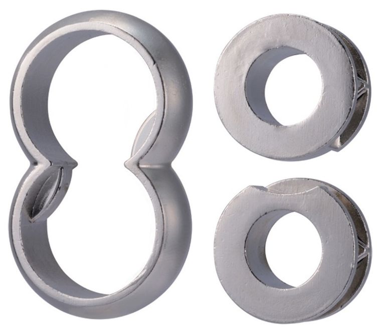 Hanayama, Huzzle Cast Infinity, łamigłówka, poziom 6/6