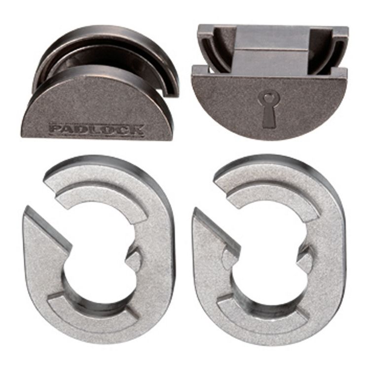 Hanayama, Huzzle Cast Padlock, łamigłówka, poziom 5/6