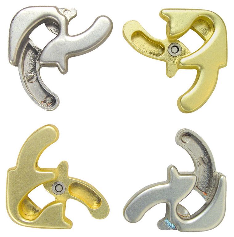 Hanayama, Huzzle Cast Square, łamigłówka, poziom 5/6