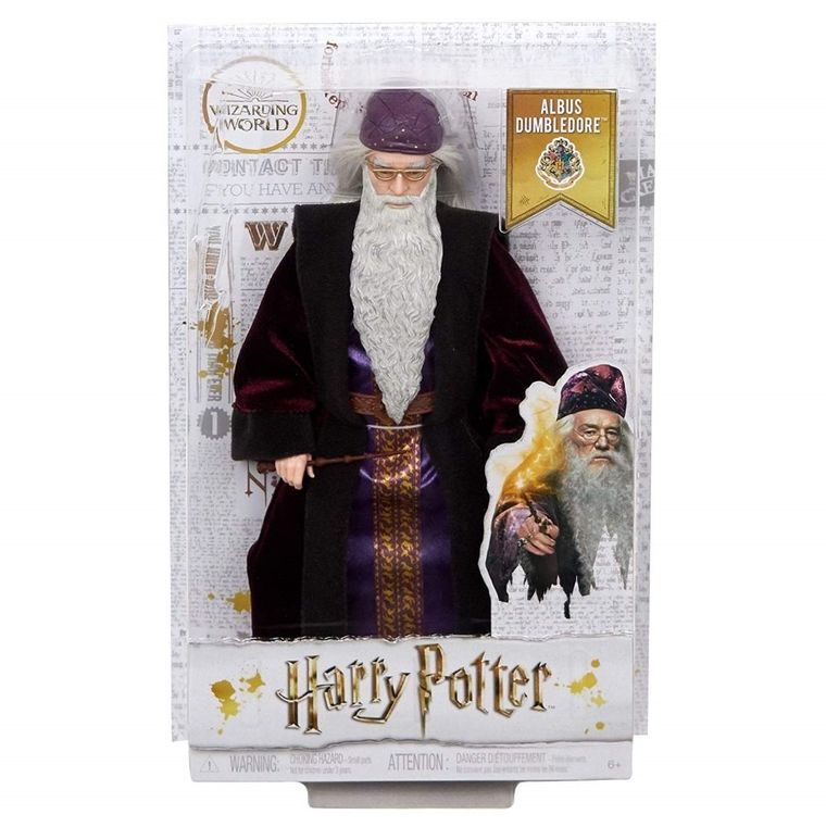 Harry Potter, Albus Dumbledore, lalka z różdżką