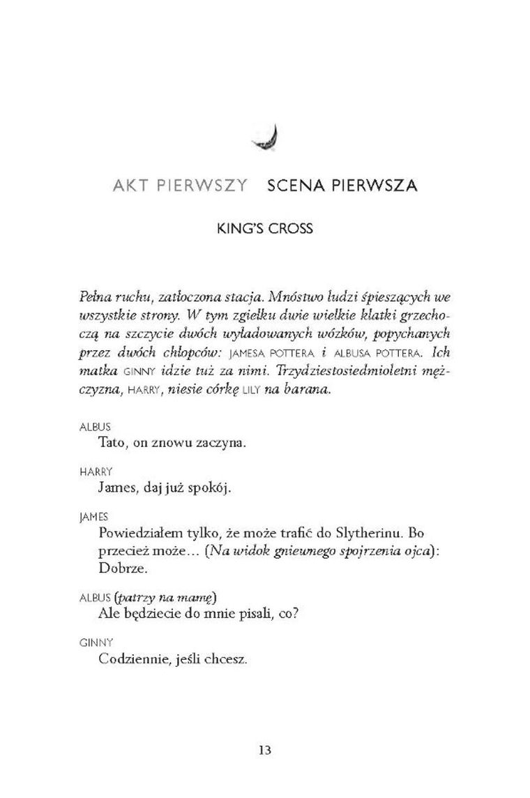 Harry Potter i przeklęte dziecko. Część 1-2