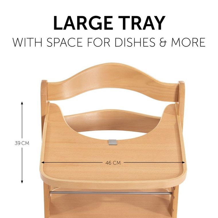 Hauck, Alpha Natural, tacka drewniana