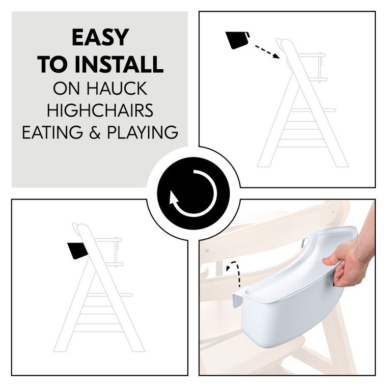 Hauck, Alpha, organizer do krzesełka