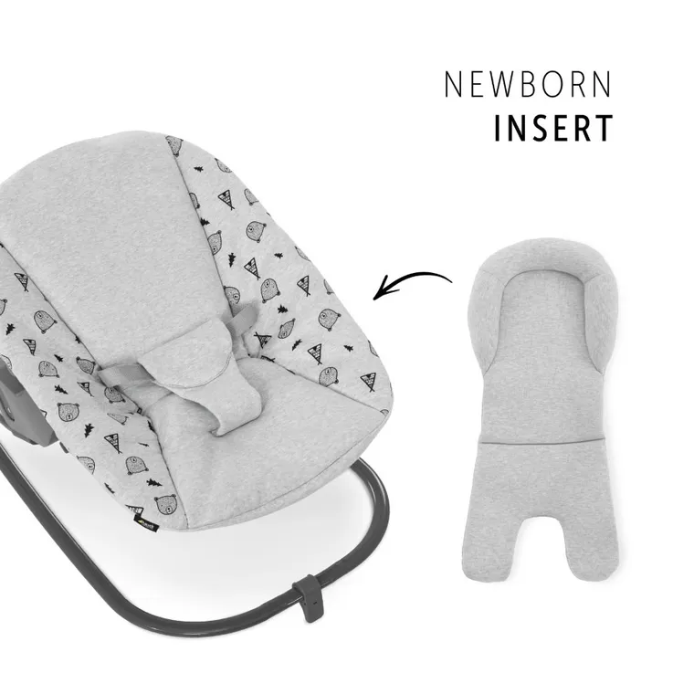 Hauck, Alpha Premium, leżaczek, Grey