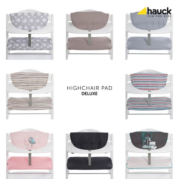 Hauck, Deluxe, wkładka do krzesełka, Melange Charcoal