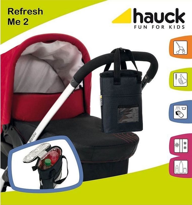 Hauck, pokrowiec termiczny na butelkę, Refresh Me 2