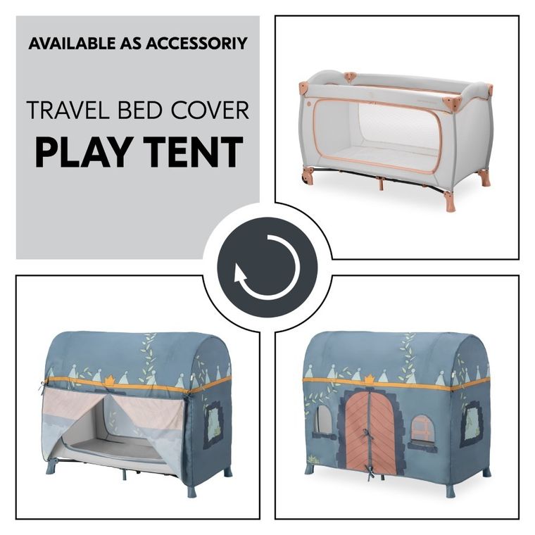 Hauck, Sleep N Play Go Plus, łóżeczko turystyczne, dusty cork