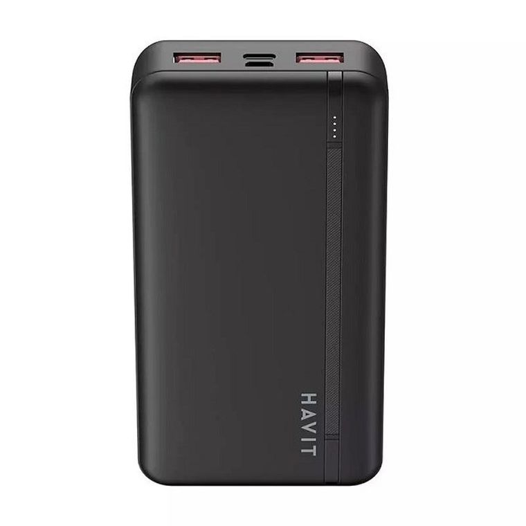 Havit, powerbank, 20000 mAh, czarny, PB92