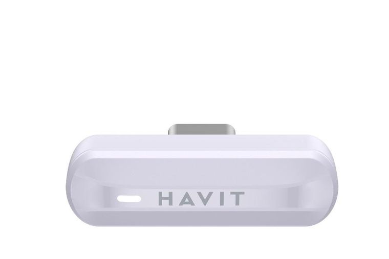 Havit, TWS Havit TW970, bezprzewodowe słuchawki, biały