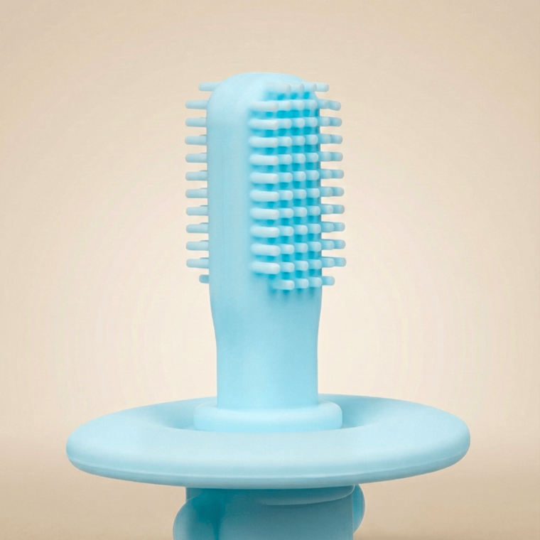 Haxe, Lulino, muzyczna szczoteczka i gryzak, niebieska