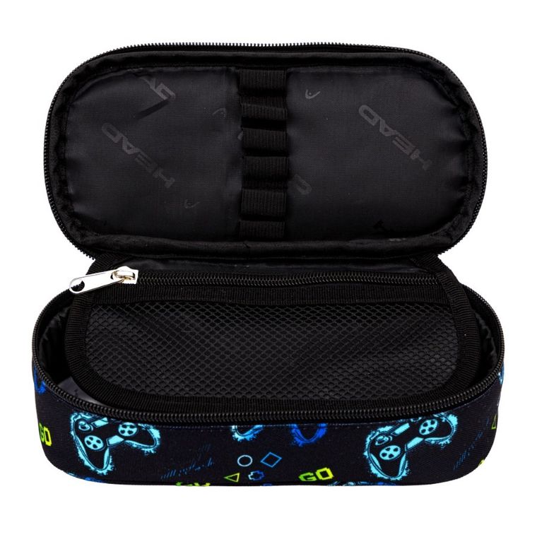 Head, piórnik, owalny, Go Playing Neon