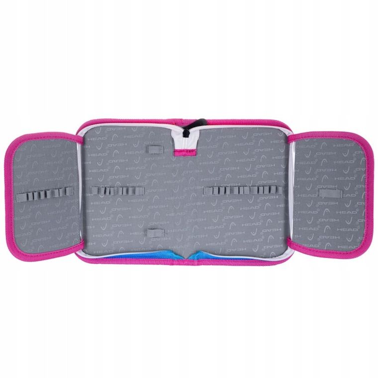 Head, piórnik rozkładany, dwuklapkowy, Rainbow Kitty