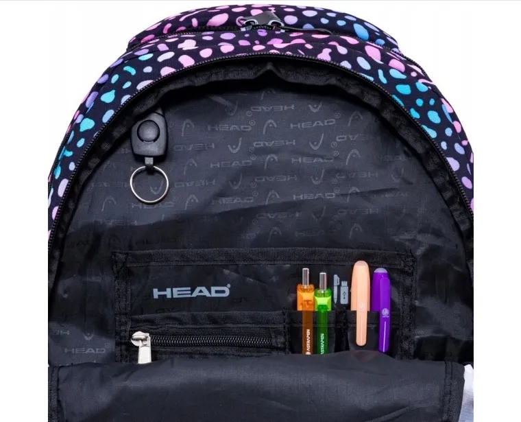 Head, plecak szkolny, 3-komorowy, Gemstone Element