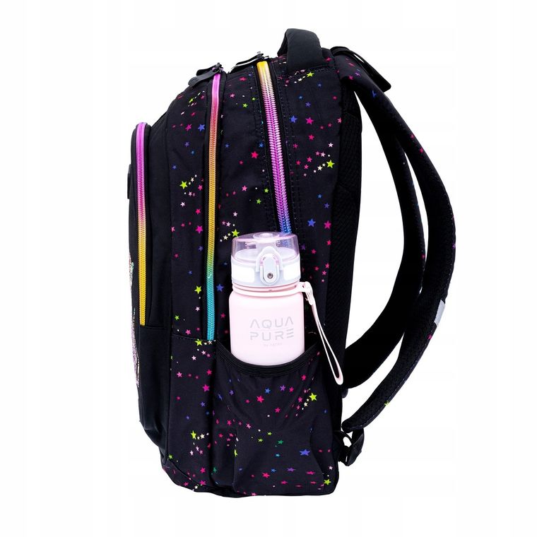 Head, plecak szkolny, 3-komorowy, Rainbow Kitty