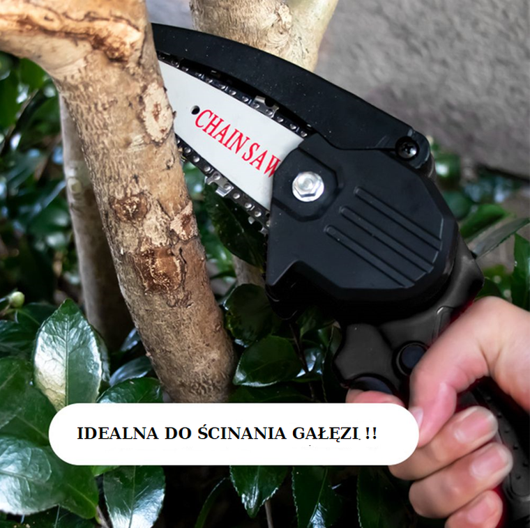 Hedo, Mini piła łańcuchowa, czarna