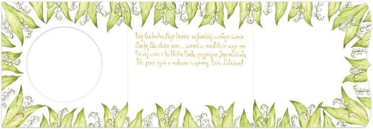 Henry, karnet, Hostia z konwaliami