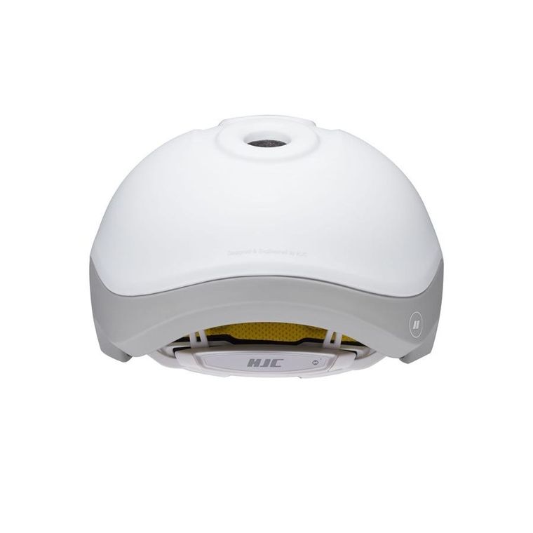 HJC, Gleo, kask rowerowy, Junior, biało-szary