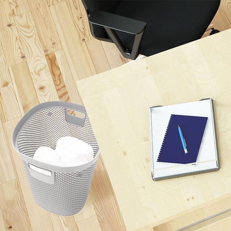 Hobby Life, kosz na śmieci, szary, 12,5l