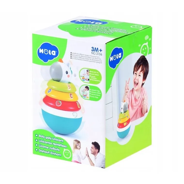 Hola, Piramidka, wańka wstańka, zabawka niemowlęca