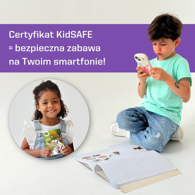 HoloToyz, naklejki AR z dźwiękiem, Pet Party