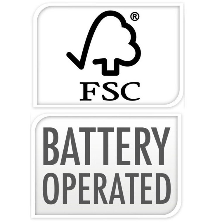 Home Styling Collection, świąteczna lampa stołowa, LED, 20 cm