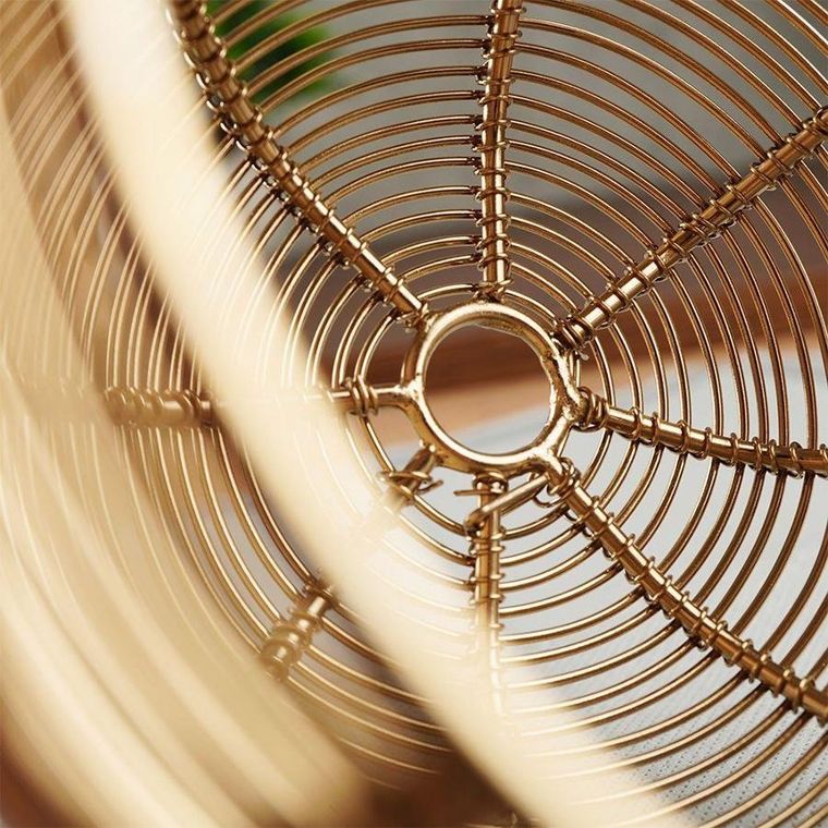 Home Styling Collection, świecznik na świeczkę tealight, metalowy złoty, 13-12 cm