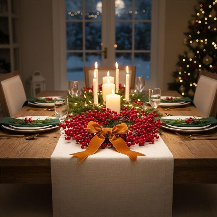 Home Styling Collection, wianek świąteczny, 50 cm