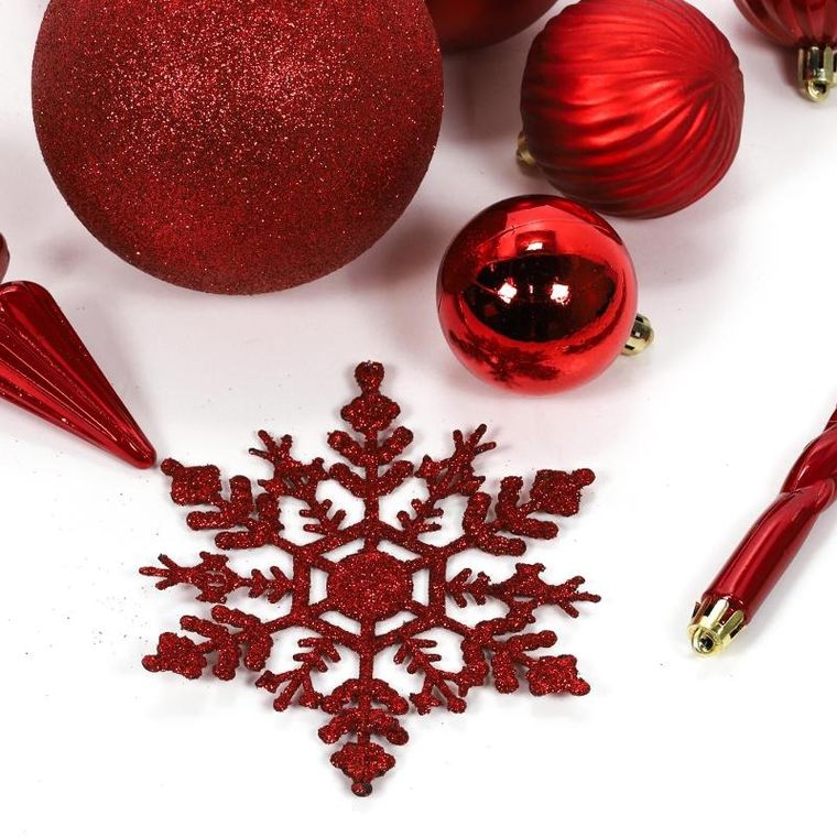 Home Styling Collection, zestaw ozdób świątecznych, 57 szt.