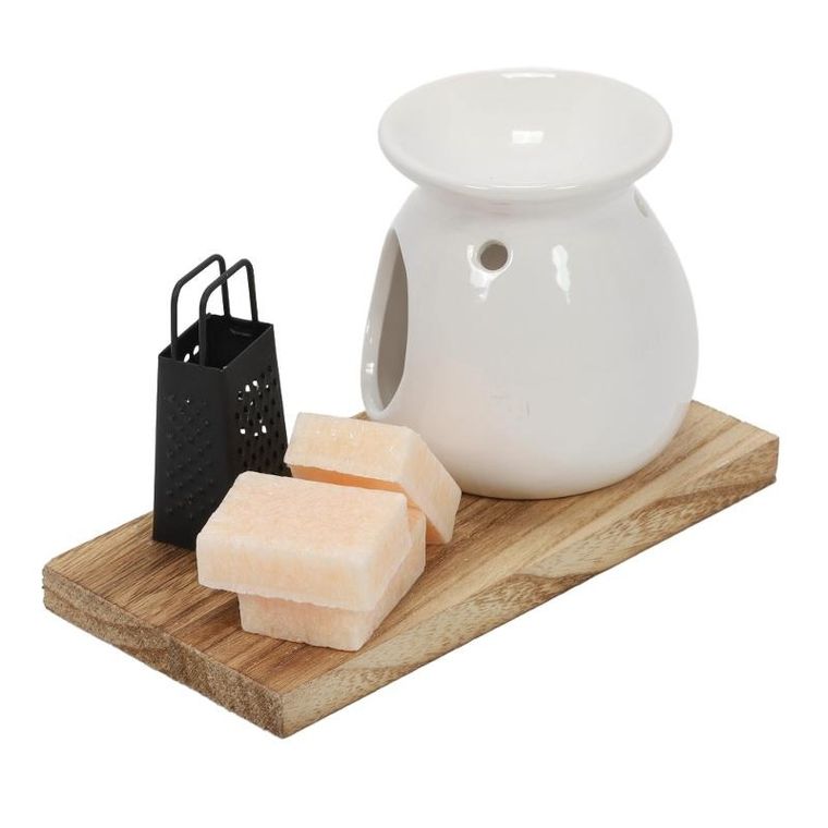 Home Styling Collection, zestaw zapachowy z kominkiem, 6 elementów