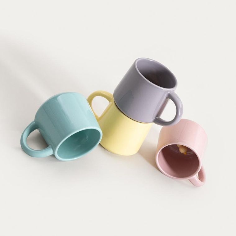 Homla, Alagi, kubek, różowy z kaczuszką, 0,25l