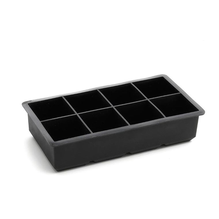 Homla, Alcole, forma na kostki lodu kwadratowe, czarna, 22-11 cm
