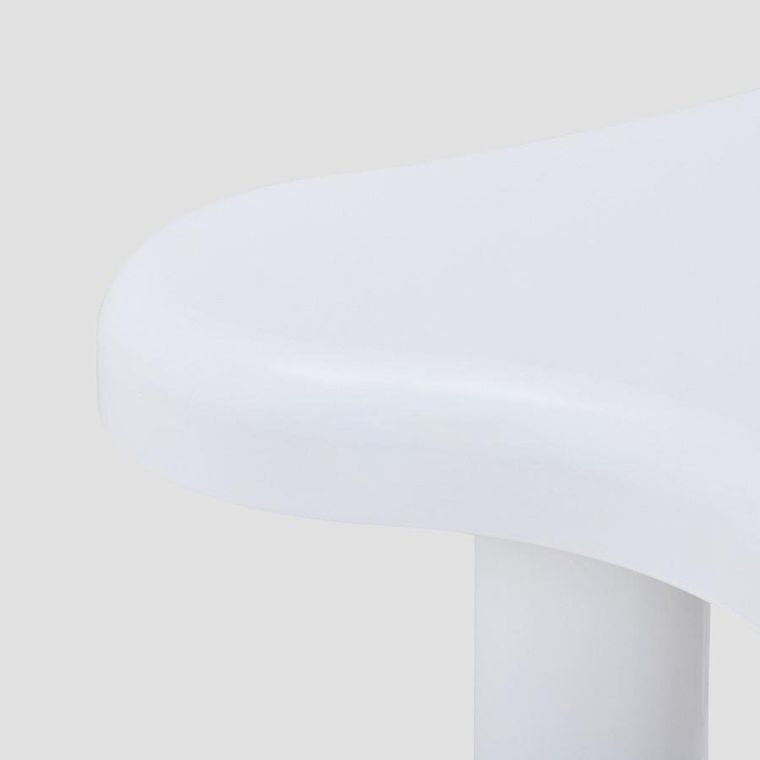 Homla, Alto, stolik kawowy, lakierowany, biały, 100-60-45 cm