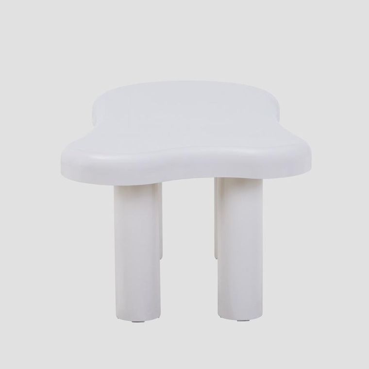 Homla, Alto, stolik kawowy, lakierowany, szary, 100-60-45 cm