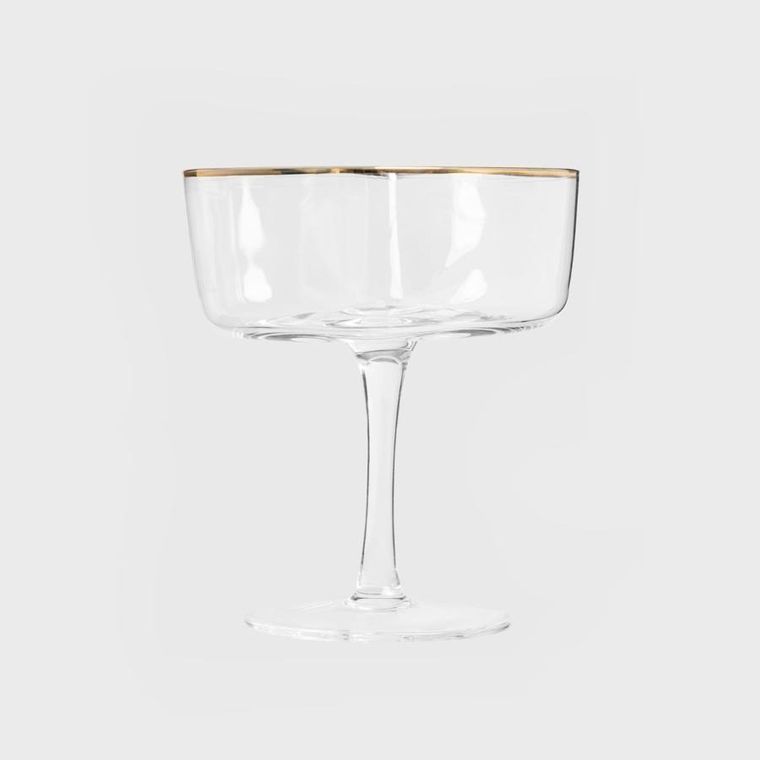 Homla, Amar, kieliszek gładki, na margaritę, w kształcie serca, 180 ml