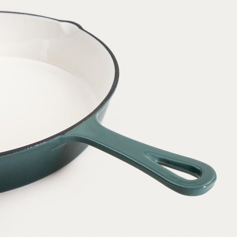 Homla, Andreas, patelnia żeliwna, zielona ombre, 26 cm