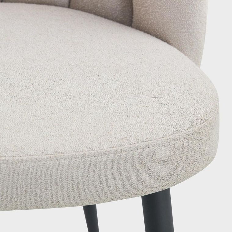 Homla, Aula, krzesło, beżowe, 49-55-85 cm