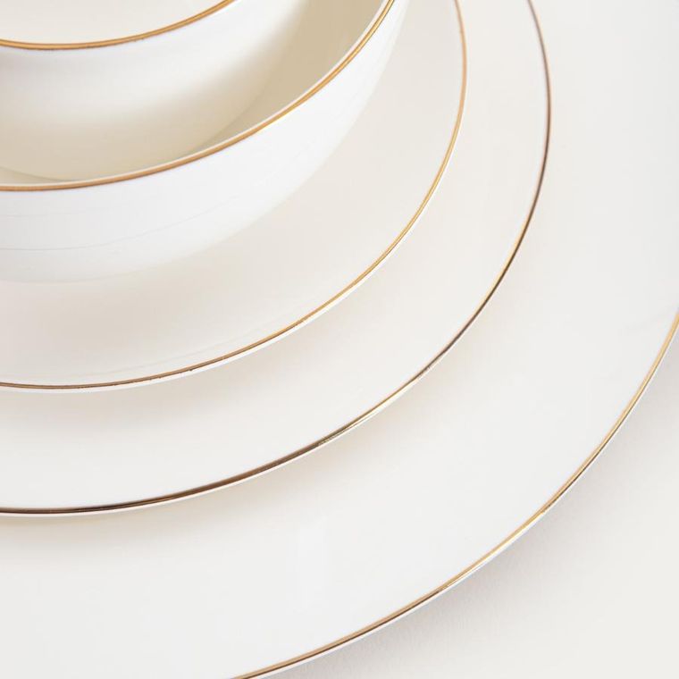 Homla, Auroo, filiżanka ze spodkiem, ze złotą obwódką, 0,25l