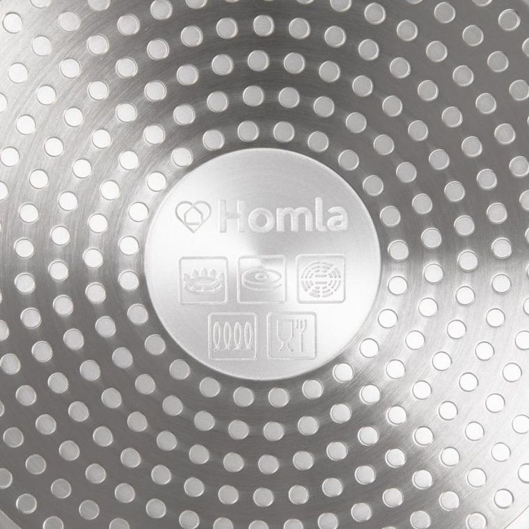 Homla, B2 Albero Essentials, patelnia, czarna, 24 cm