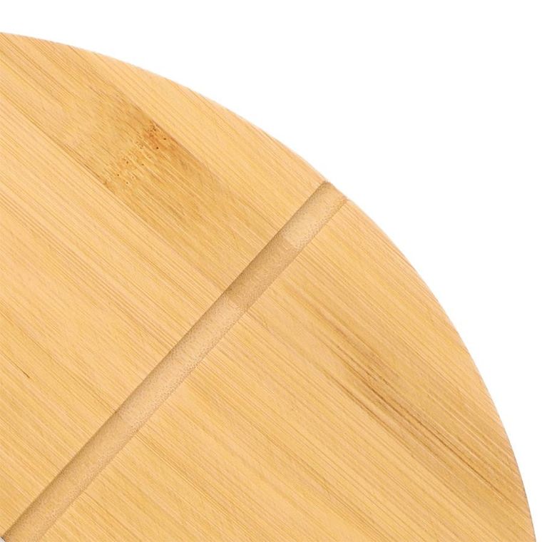 Homla, Bambou, Deska do serwowania pizzy z nożykiem, 32 cm, ALL 958384