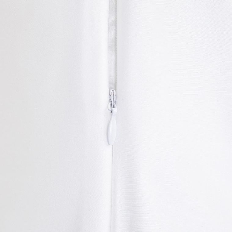 Homla, Bamsa, pościel, gładka z satyny bambusowej biała, 200-220 cm