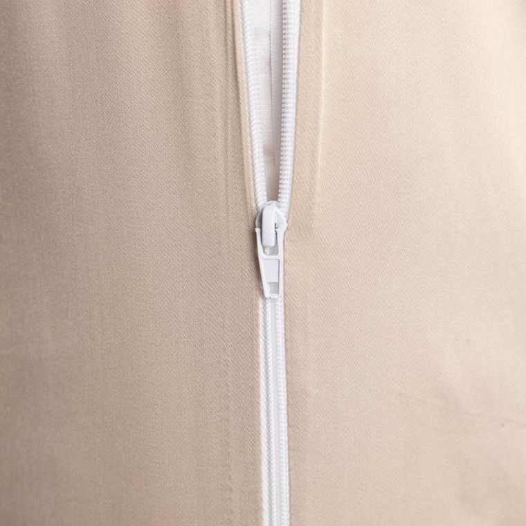 Homla, Bamsa, zestaw dwóch poszewek, bambusowych, beżowych, 70-80 cm, 738494