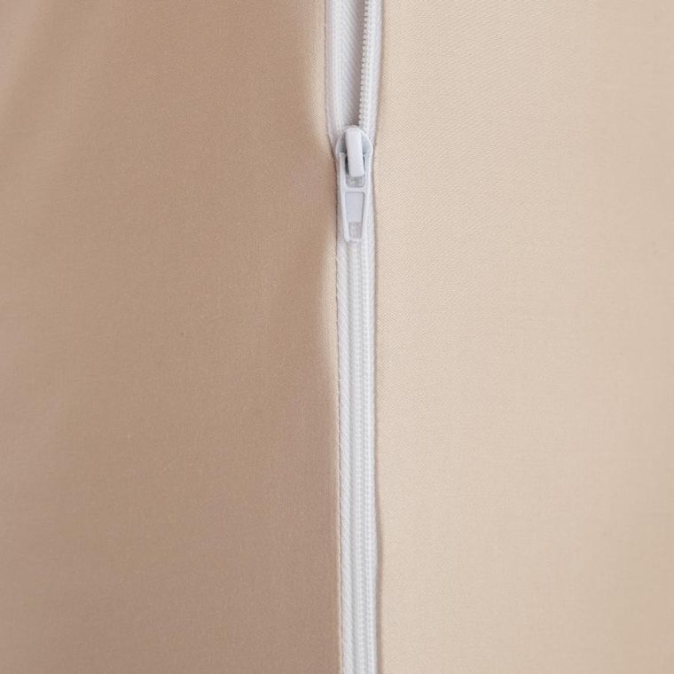 Homla, Bamsa, zestaw dwóch poszewek, z satyny bambusowej, beżowe, 50-60 cm