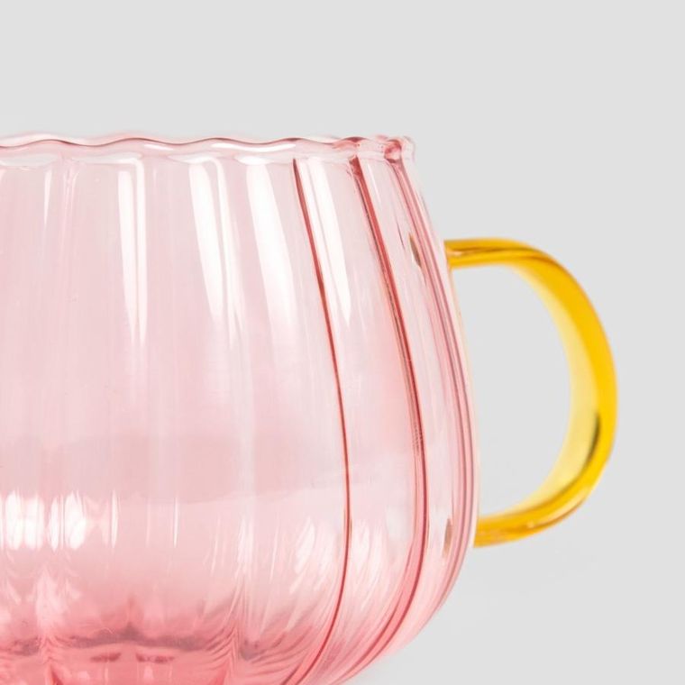 Homla, Bevanda, szklanka, różowa, 0,4 l