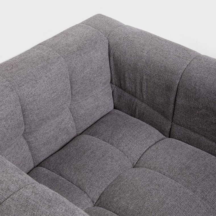 Homla, Biskoto, fotel, szary, 80-68-65 cm, 710728