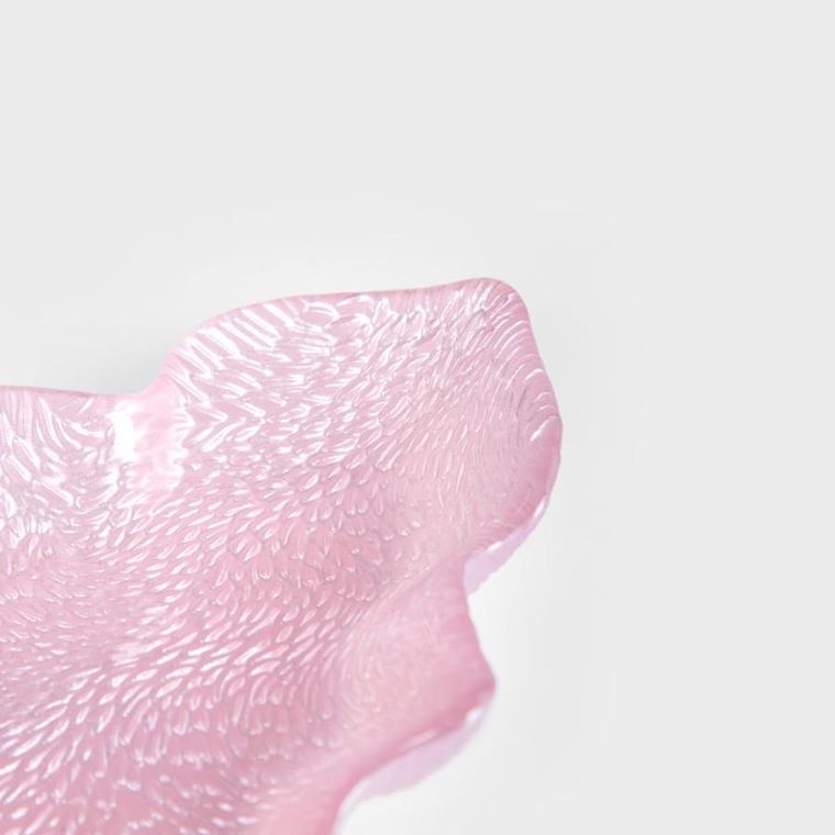 Homla, Blits, talerzyk, choinka różowa mała, 16 cm