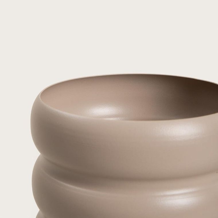 Homla, Buuble, kwietnik na nóżkach, beżowy, 16-28,5 cm