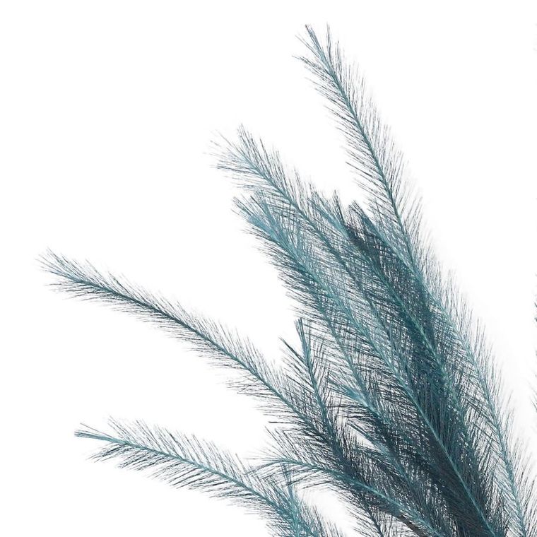 Homla, Canne, kwiat, sztuczny, granatowy, 100 cm