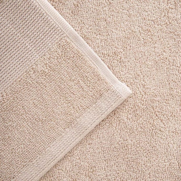 Homla, Cellen, ręcznik, beżowy z domieszką lyocellu, 50-90 cm