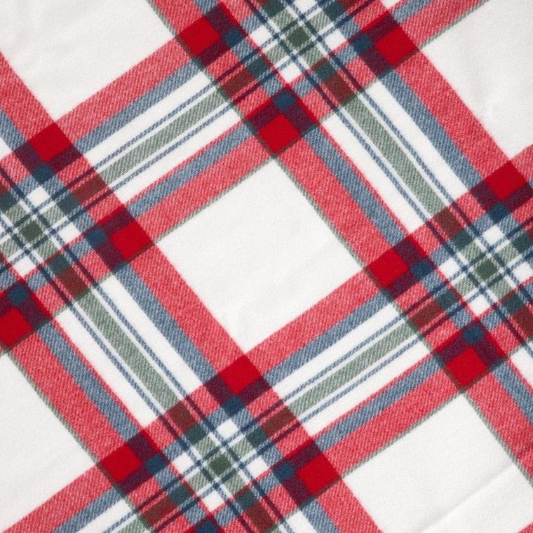 Homla, Checksy, koc, w kratę czerwoną, 150-200 cm