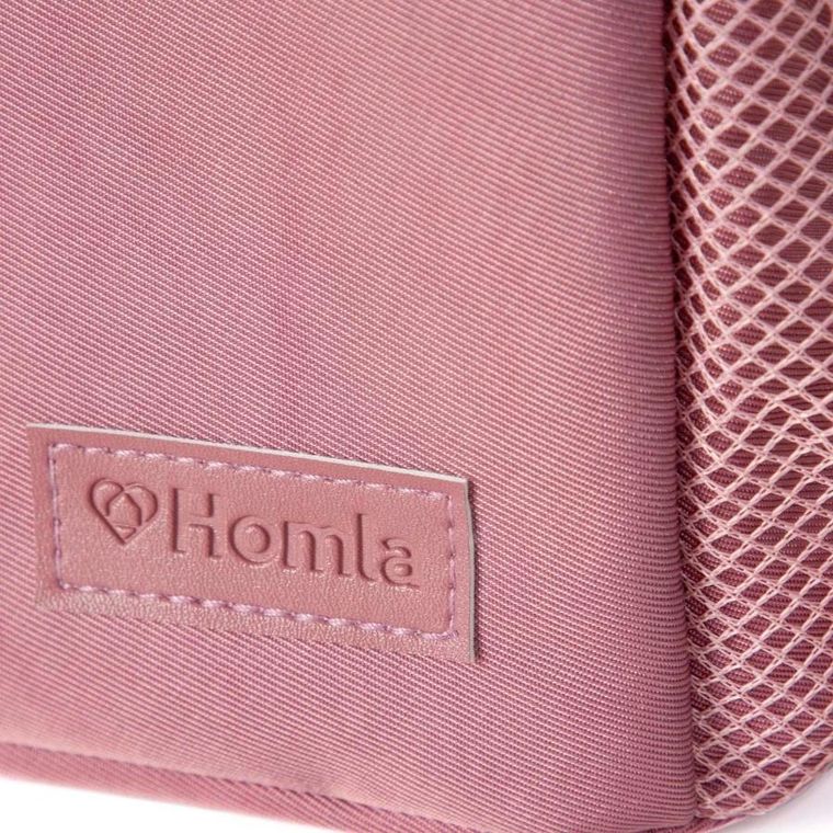 Homla, Chubag, torba na lunch, różowa, 22,5-14-21 cm, 897370